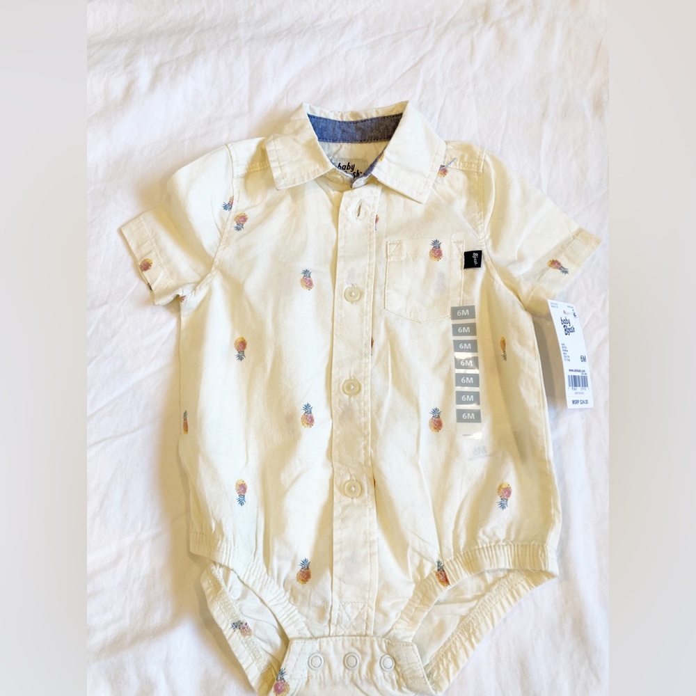 Baby B’gosh button down onesie